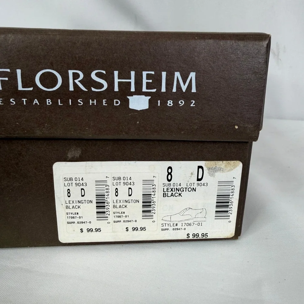 Florsheim lexington black